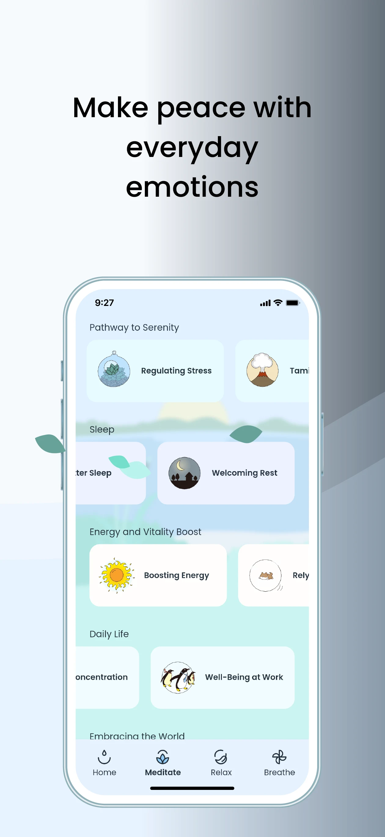 MeditBe: Mindfullness & Sleep screenshot