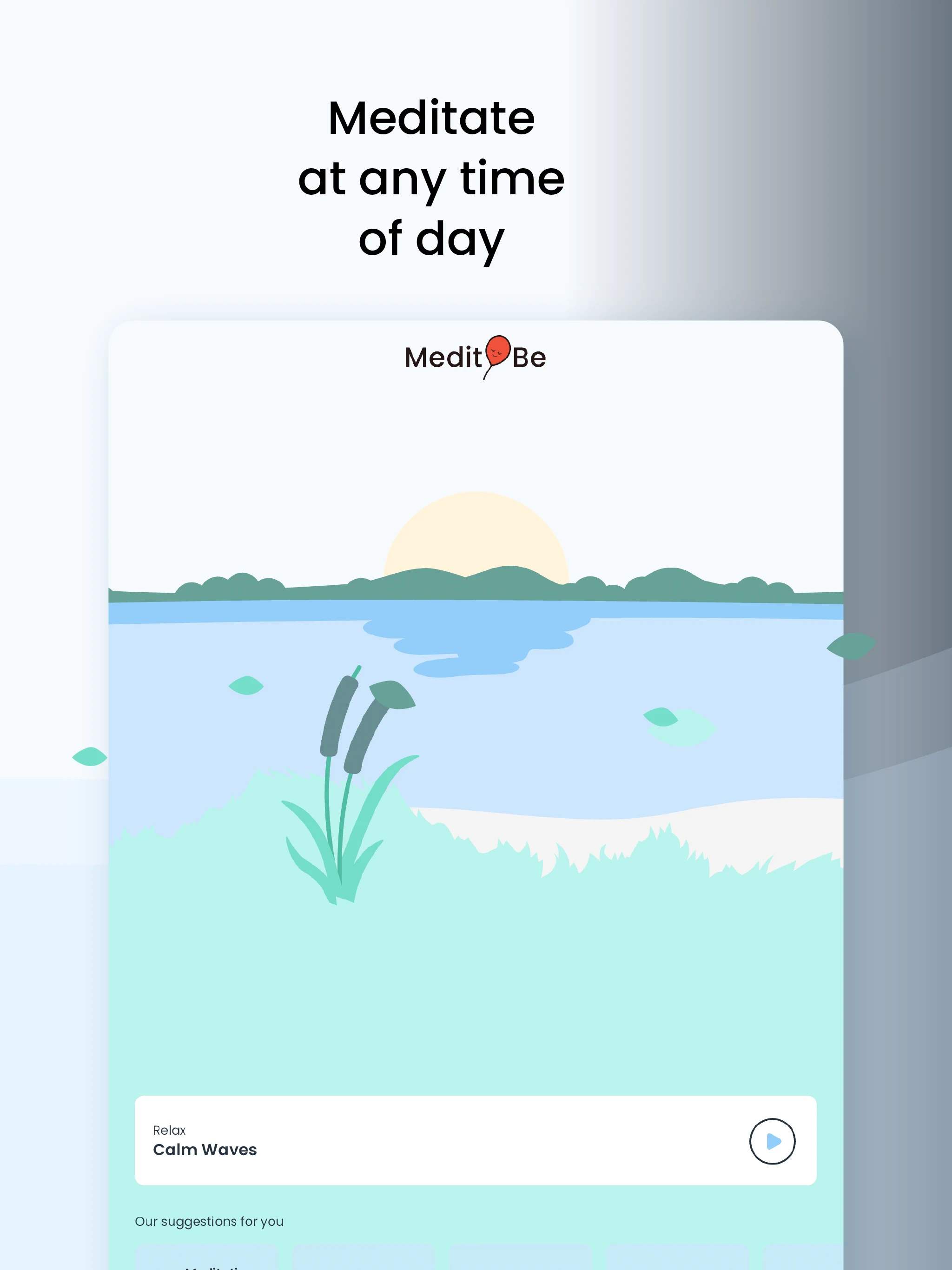 MeditBe: Mindfullness & Sleep screenshot